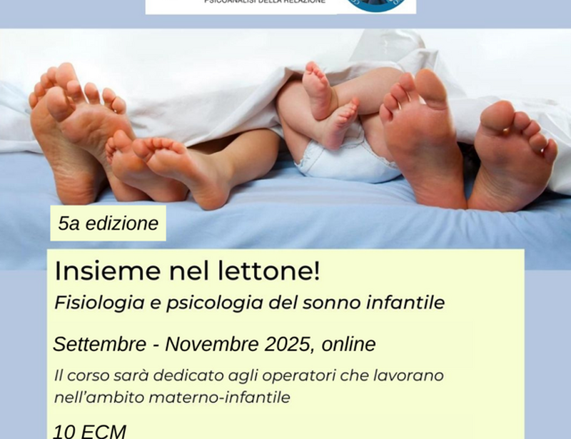 Fisiologia e psicologia del sonno infantile (5&deg;edizione) - Iscrizioni chiuse