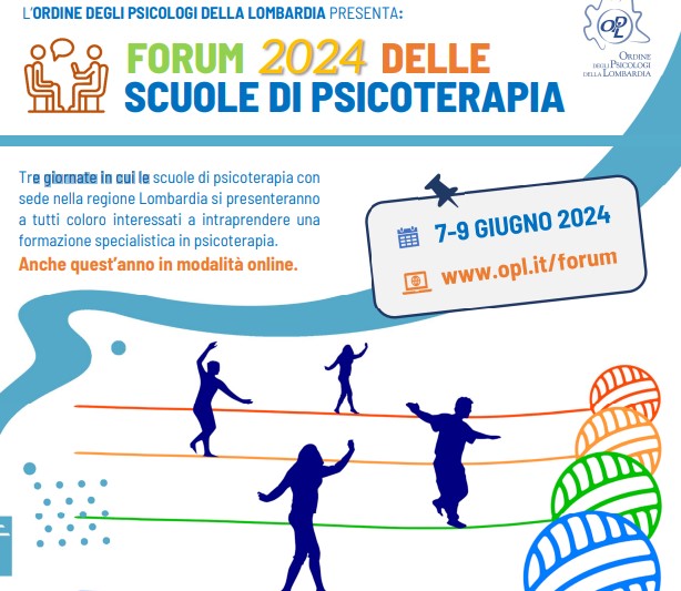 Forum 2024 delle Scuole di Psicoterapia